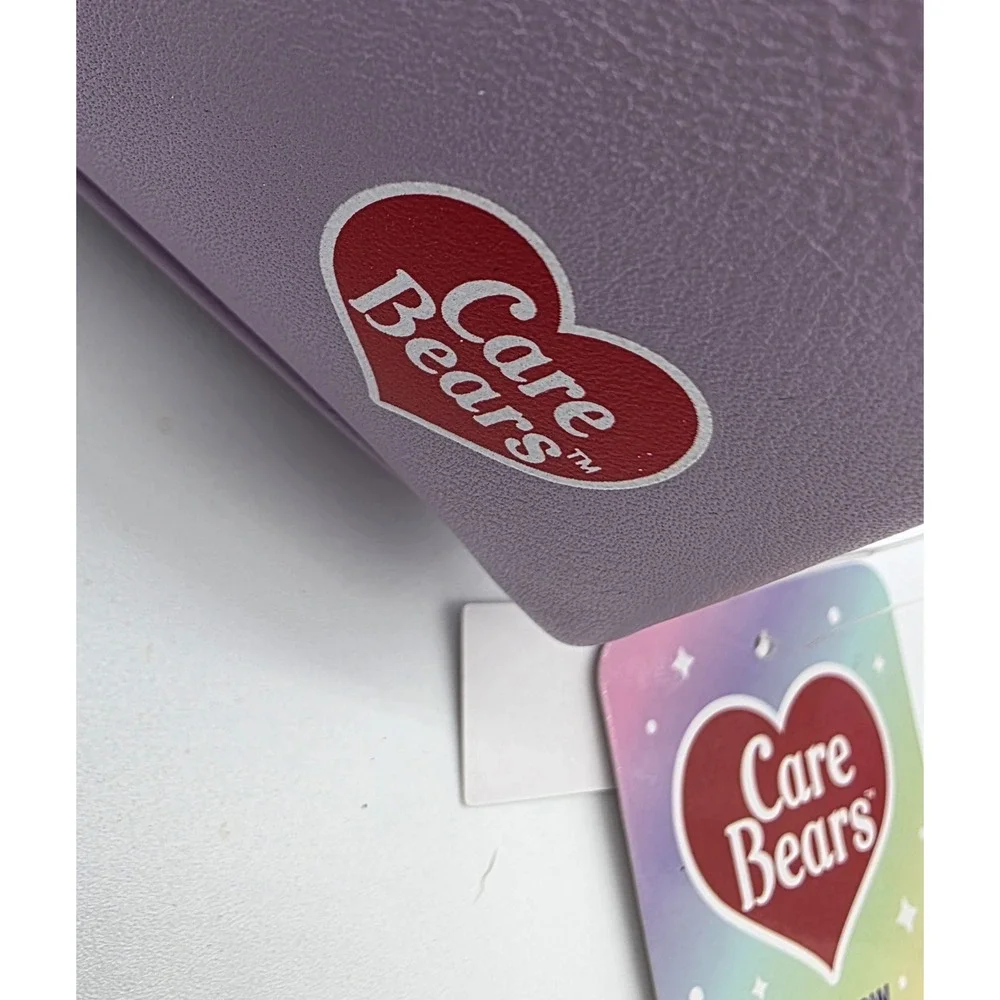 Care Bears Accessories Cosmetic Pouch‎ LED Mirror  Spong & Travel Case New #0188